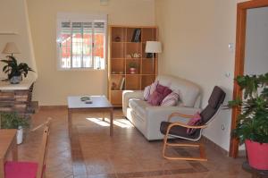 Posezení v ubytování Villa Canamon