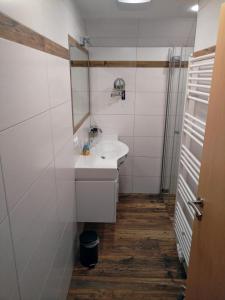 Koupelna v ubytování Ferienwohnung Boahof