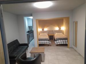 Posezení v ubytování apartament bermudas