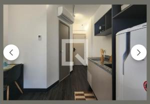 Dapur atau dapur kecil di Sucesso! Home Studio em São Caetano do Sul