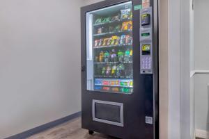 a vending machine filled with lots of drinks at Motel 6 Bethel, CT - Danbury in Bethel