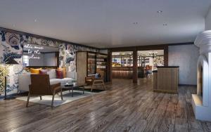 The Hadsten Solvang, Tapestry Collection by Hilton的休息区