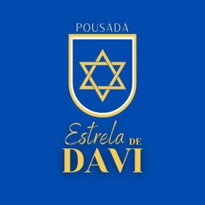 a logo for the pologda estela de dawn at Pousada Estrela de Davi in Penha