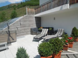 Zahrada ubytování Residence Weisskugel Langtaufers Südtirol