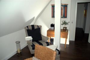 Posezení v ubytování Ferienwohnung Allegra