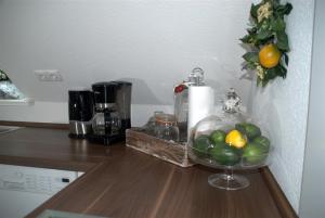 Nápoje v ubytování Ferienwohnung Allegra