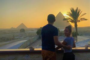 Majutusasutuse Seven Pyramids View Inn külastajad