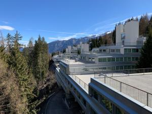 Nespecifikovaný výhled na hory nebo výhled na hory při pohledu z apartmánu