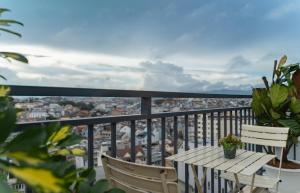 Balkón nebo terasa v ubytování BẢO DUY HOTEL 5