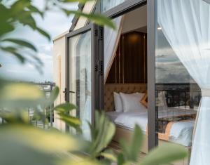Balkón nebo terasa v ubytování BẢO DUY HOTEL 5