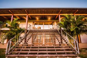 a set of stairs leading up to a house at Ongoye View Residence - Mtunzini in Mtunzini