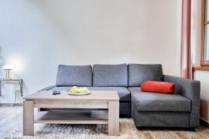 Area soggiorno di Apartmány Svatošské skály