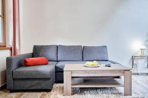 Area soggiorno di Apartmány Svatošské skály