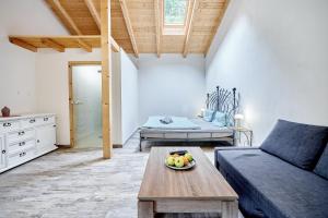 Area soggiorno di Apartmány Svatošské skály