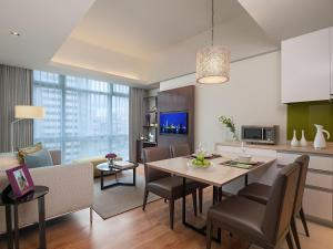 Köök või kööginurk majutusasutuses Citadines Salcedo Makati