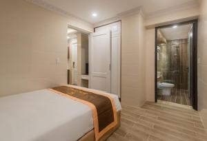 Koupelna v ubytování BẢO DUY HOTEL 5