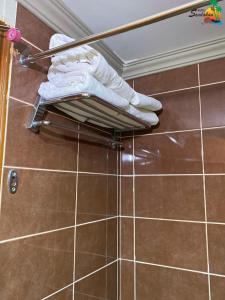 Koupelna v ubytování Hotel Sandakan