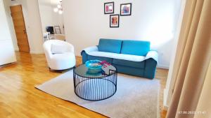 Posezení v ubytování Apartments LORA in Bonila