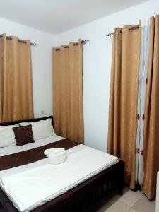 Voodi või voodid majutusasutuse Magda's home Mtwapa toas