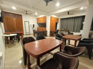 Posezení v ubytování Manipur House