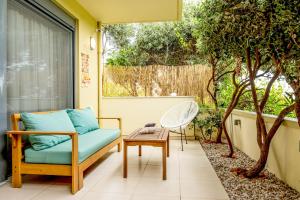 A garden outside Chryssi myHome