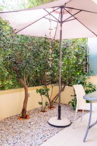 A garden outside Chryssi myHome