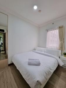 Katil atau katil-katil dalam bilik di Majesty Apartment 2 Bedroom with City View