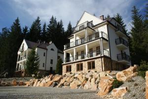 Budova, kde se bed and breakfast nachází