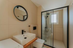 Vannituba majutusasutuses Ponte Suites