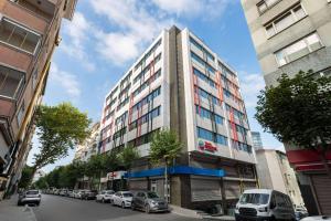 O edifício em que o hotel se localiza