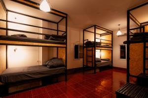 Postel nebo postele na pokoji v ubytování ANOU HOSTEL