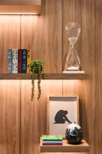 Biblioteca nell'hotel
