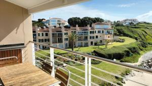 ein Blick vom Balkon eines Hauses in der Unterkunft Port Apartment with Sea Views in St Francis Bay