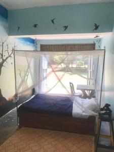 Voodi või voodid majutusasutuse Homestaystudio62 toas
