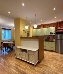 Kuchyň nebo kuchyňský kout v ubytování Apartment in City Center + 10 fotografií