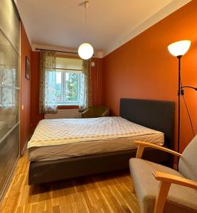 Postel nebo postele na pokoji v ubytování Apartment in City Center