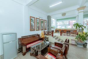 Posezení v ubytování Pearl Wealth Dalat Hotel