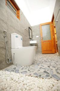 Koupelna v ubytování Villa Velesca