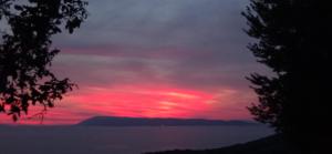Paesaggio naturale nelle vicinanze dell'affittacamere