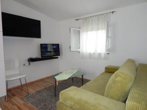 TV a/nebo společenská místnost v ubytování Apartments Nedjeljka