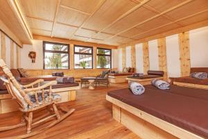 Istumisnurk majutusasutuses Appartement Predigstuhlblick mit Indoorpool und Sauna
