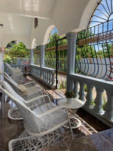 Balkón nebo terasa v ubytování Casa Jacaranda