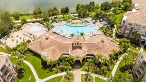 an aerial view of a pool at a resort at The Best Location! Resort Near All Parks! Int'l Dr in Orlando