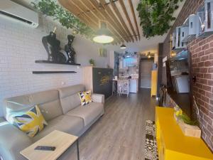 Posezení v ubytování Saltillo Alto Boutique Studio