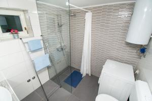 Koupelna v ubytování Apartment Lavanda