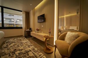 Area soggiorno di Gold's Pyramids Hotel