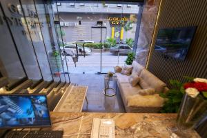 Area soggiorno di Gold's Pyramids Hotel