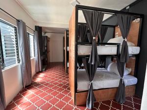Letto o letti in una camera di Apart-Hotel "El Lago"