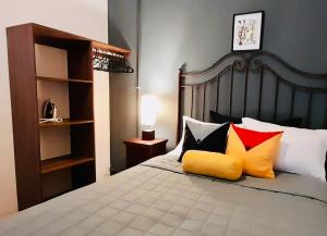 Letto o letti in una camera di Apart-Hotel "El Lago"