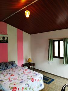 Katil atau katil-katil dalam bilik di Casa Enverdes